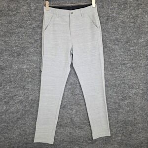 BYLT‎ Kinetic Pants Mens 32X30 Heather Grey Slim Fit Performance Stretch Active